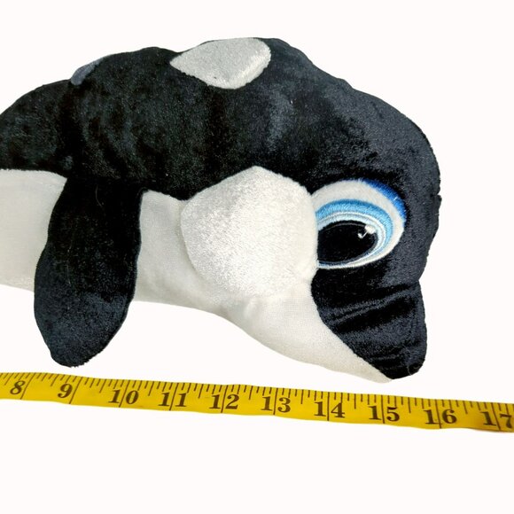 Nanco 2006 Orca Killer Whale Stuffed Plush Animal Toy - Picture 5 of 5